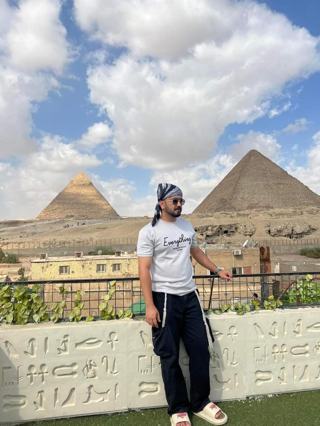 فندق Sequoia Pyramids View Kafret el-Gabal المظهر الخارجي الصورة