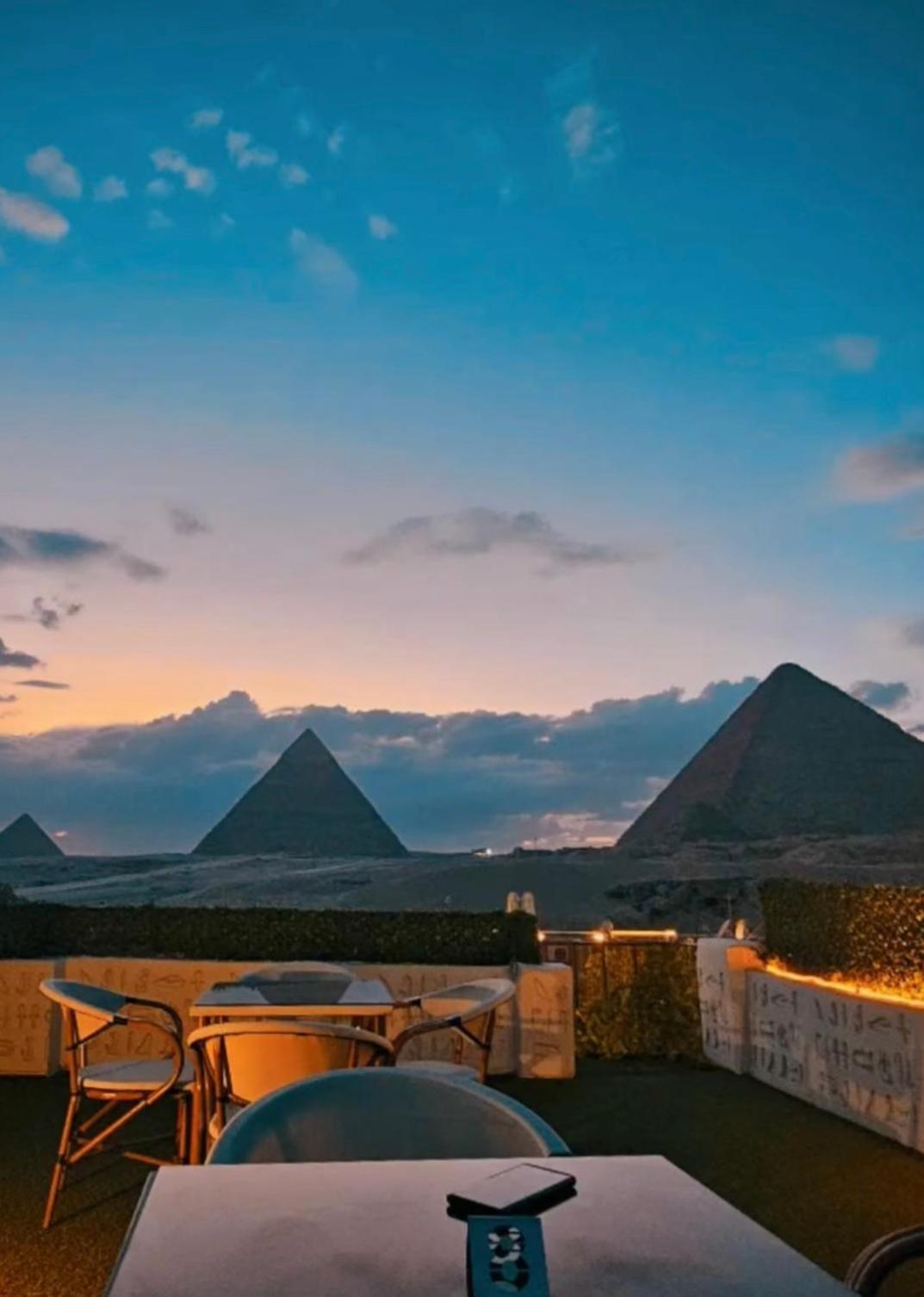 فندق Sequoia Pyramids View Kafret el-Gabal المظهر الخارجي الصورة
